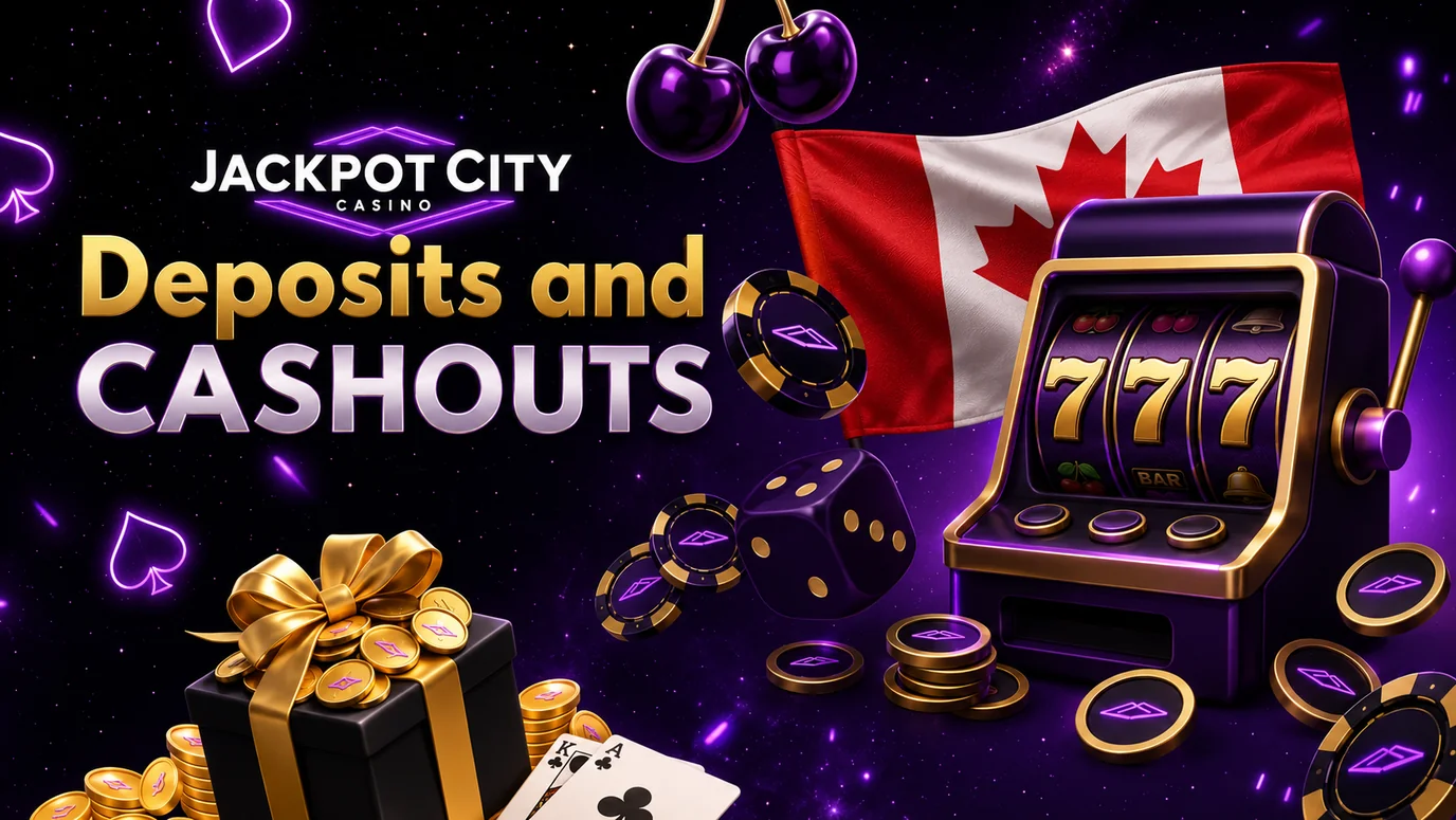 Jackpot City casino Deposits and cashouts