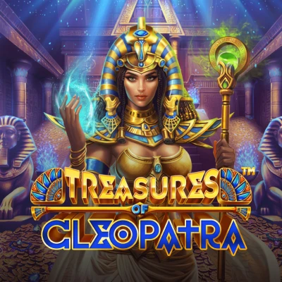 Treasures of Cleopatra Egyptian slot tile at Jackpot City